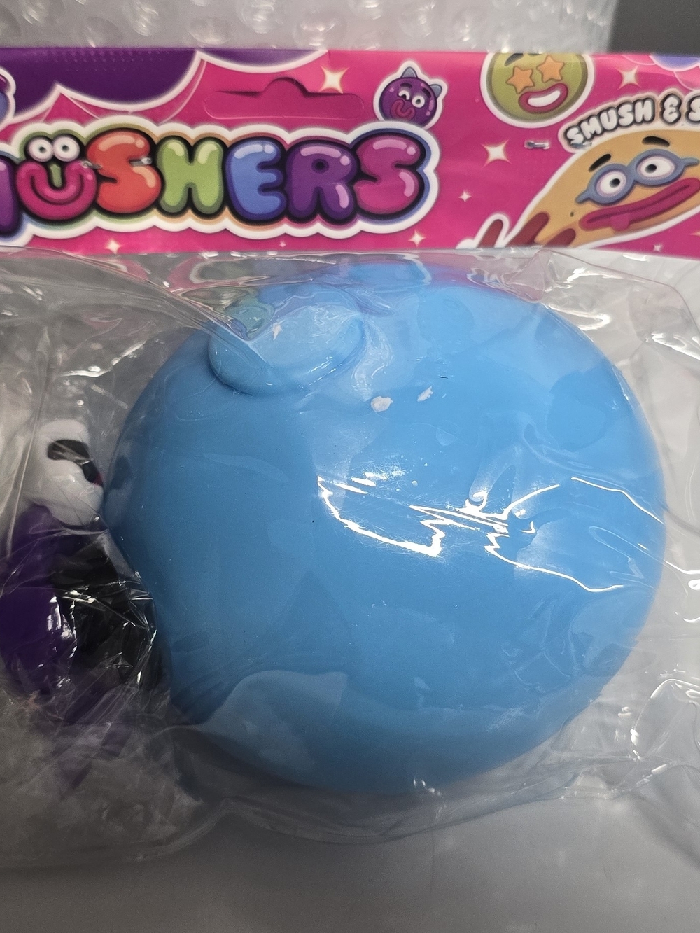 Smushers Light Blue Squishy Stress Ball Toy
